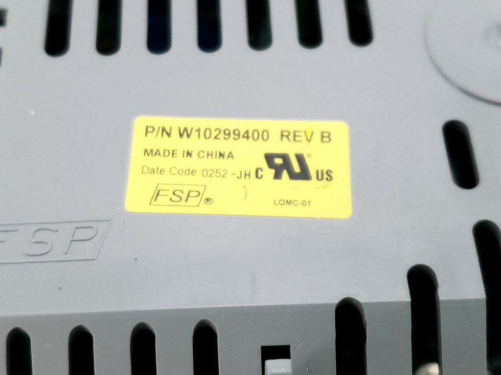 Whirlpool Washer Control  W10299400