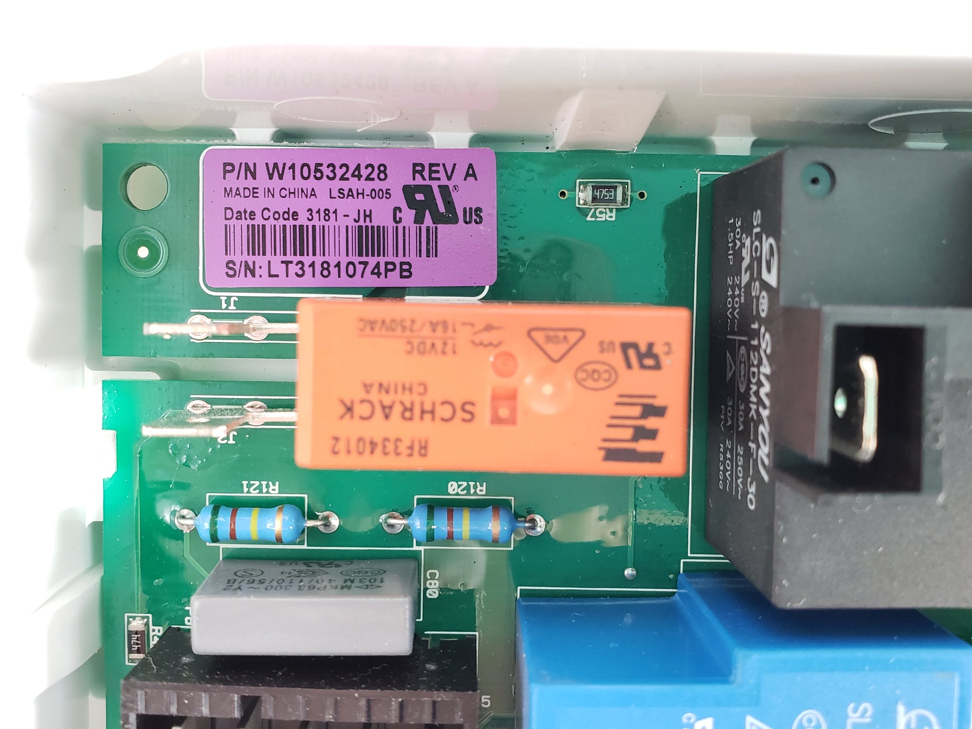 OEM  Whirlpool Dryer Control Board W10532428