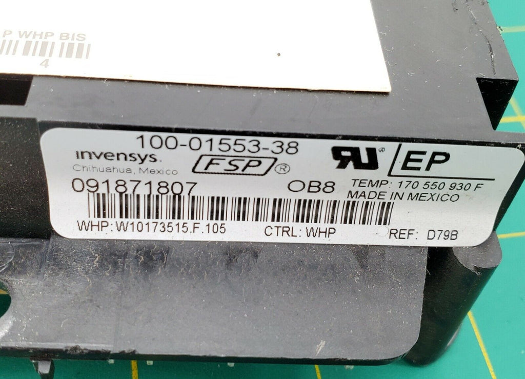 OEM Whirlpool Range Control W10173515 Same Day Shipping & Lifetime Warranty