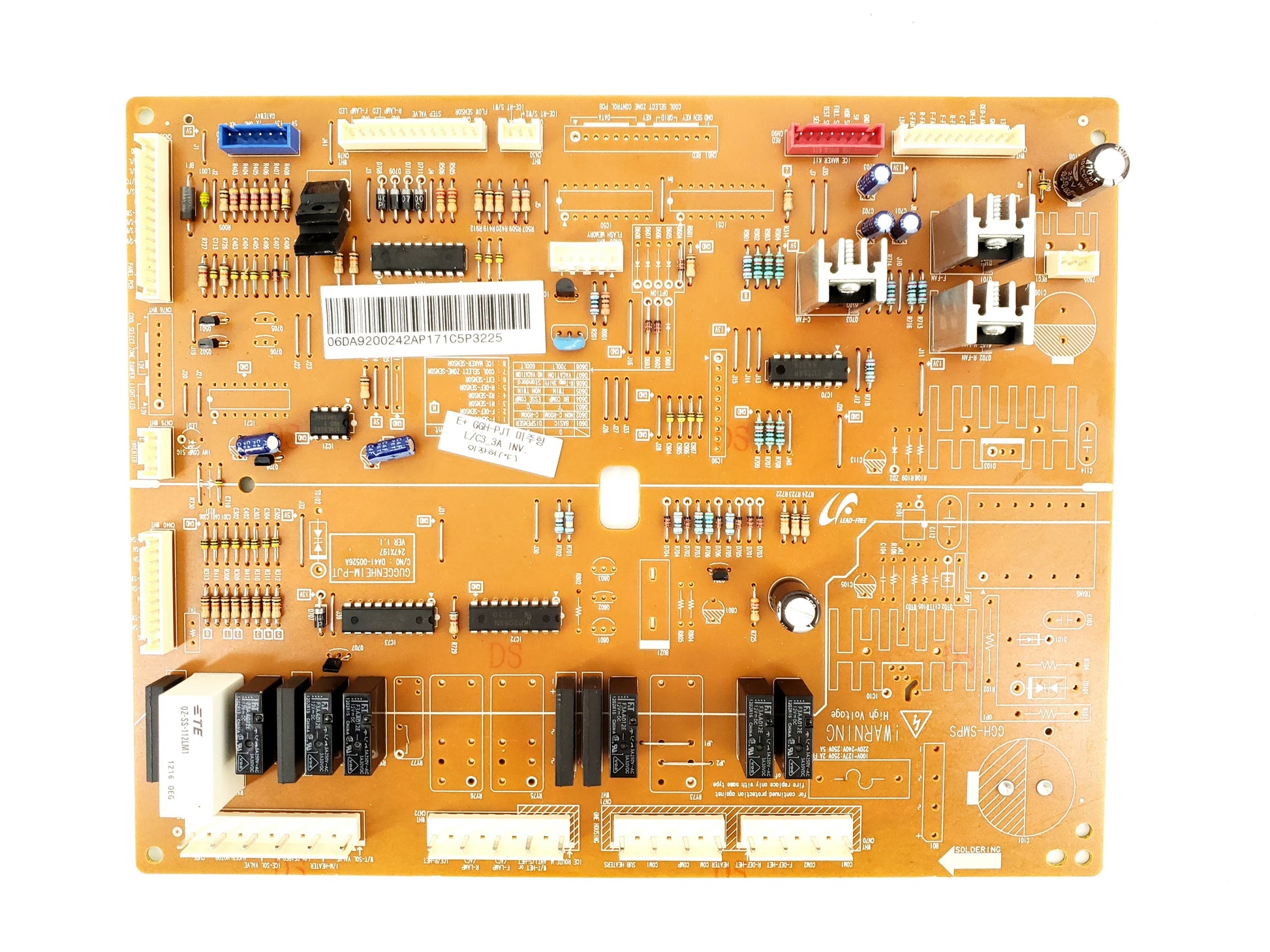 Samsung Refrigerator Control Board DA92-00242A