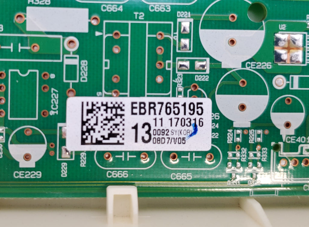 LG Dryer Control Board  EBR76519513