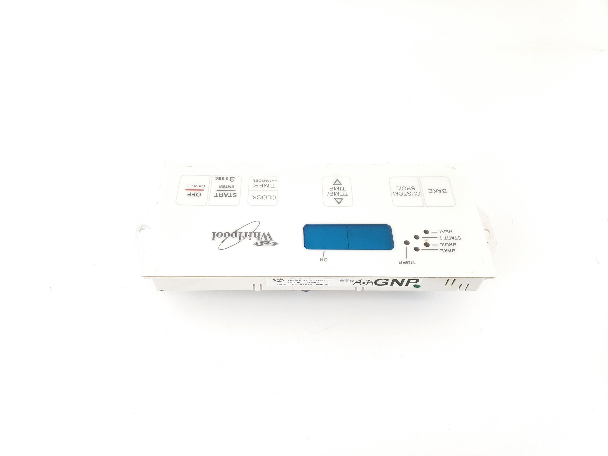Whirlpool Range Control Board 8053155