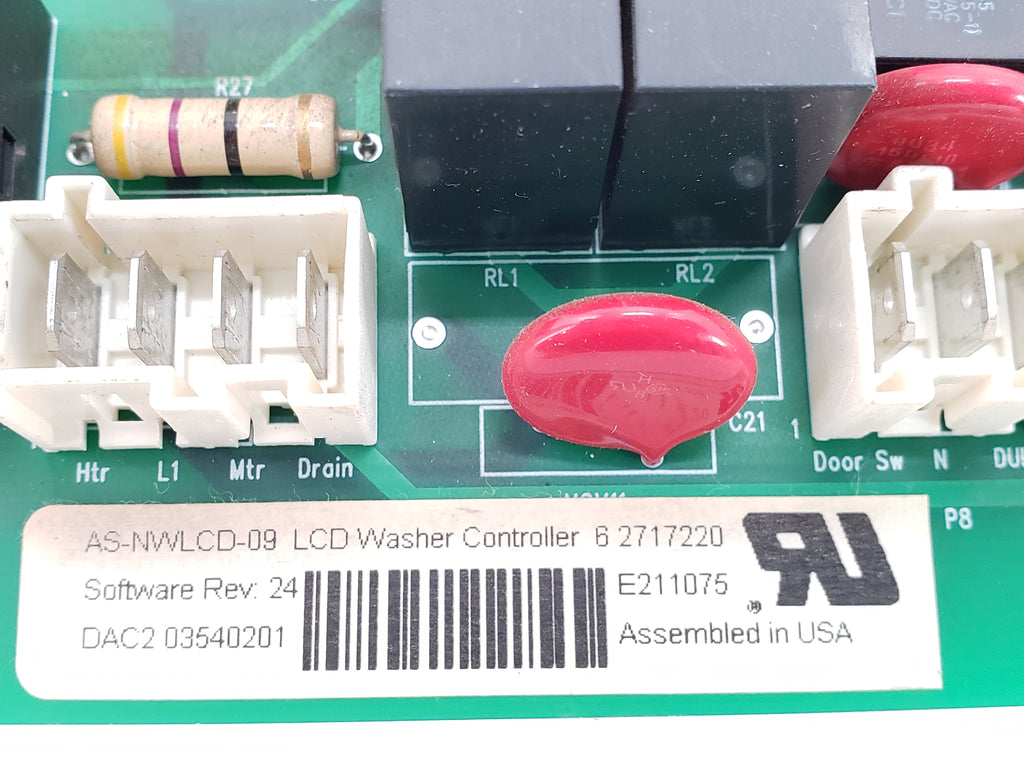 LG Washer Control Board 62717220