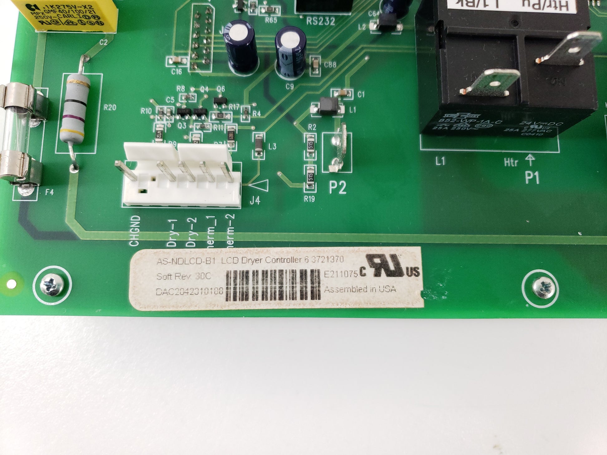 Maytag Dryer Control Board 63721370