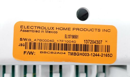 Frigidaire Dryer Control 137204307