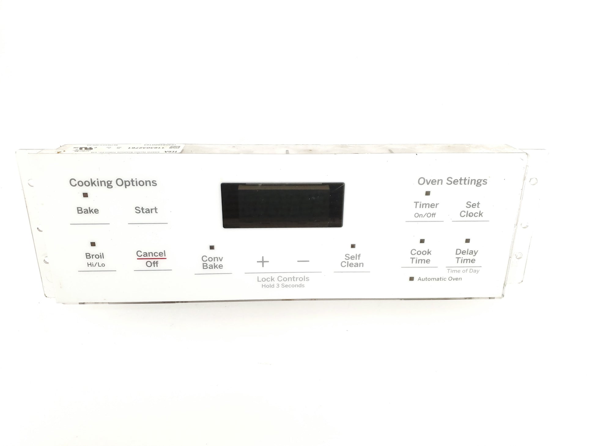 OEM  GE Range Control Board WB27X26760 (164D8450G163)