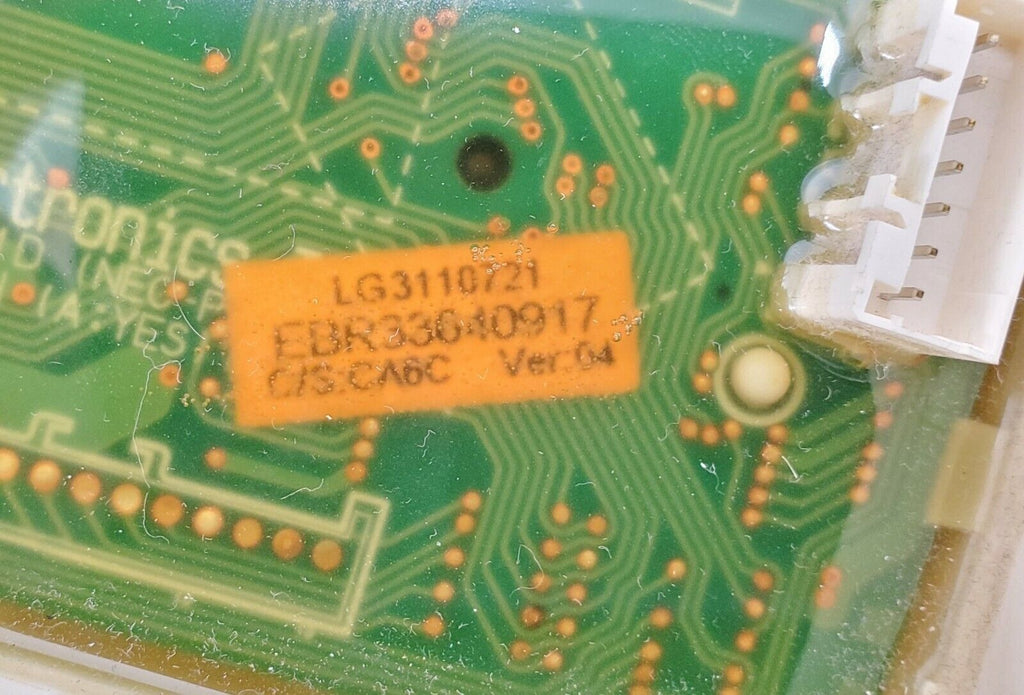 LG Dryer Control EBR33640917