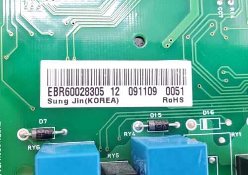 LG Refrigerator Control Board EBR60028305