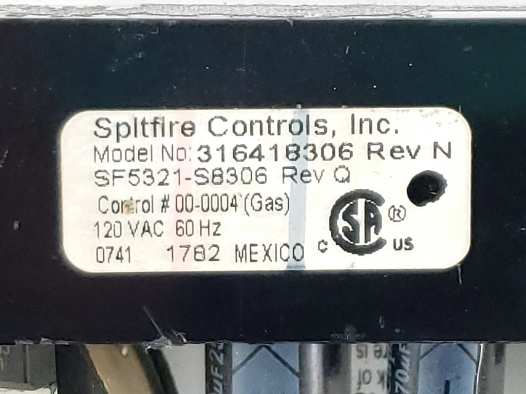 Frigidaire Range Control  316418306