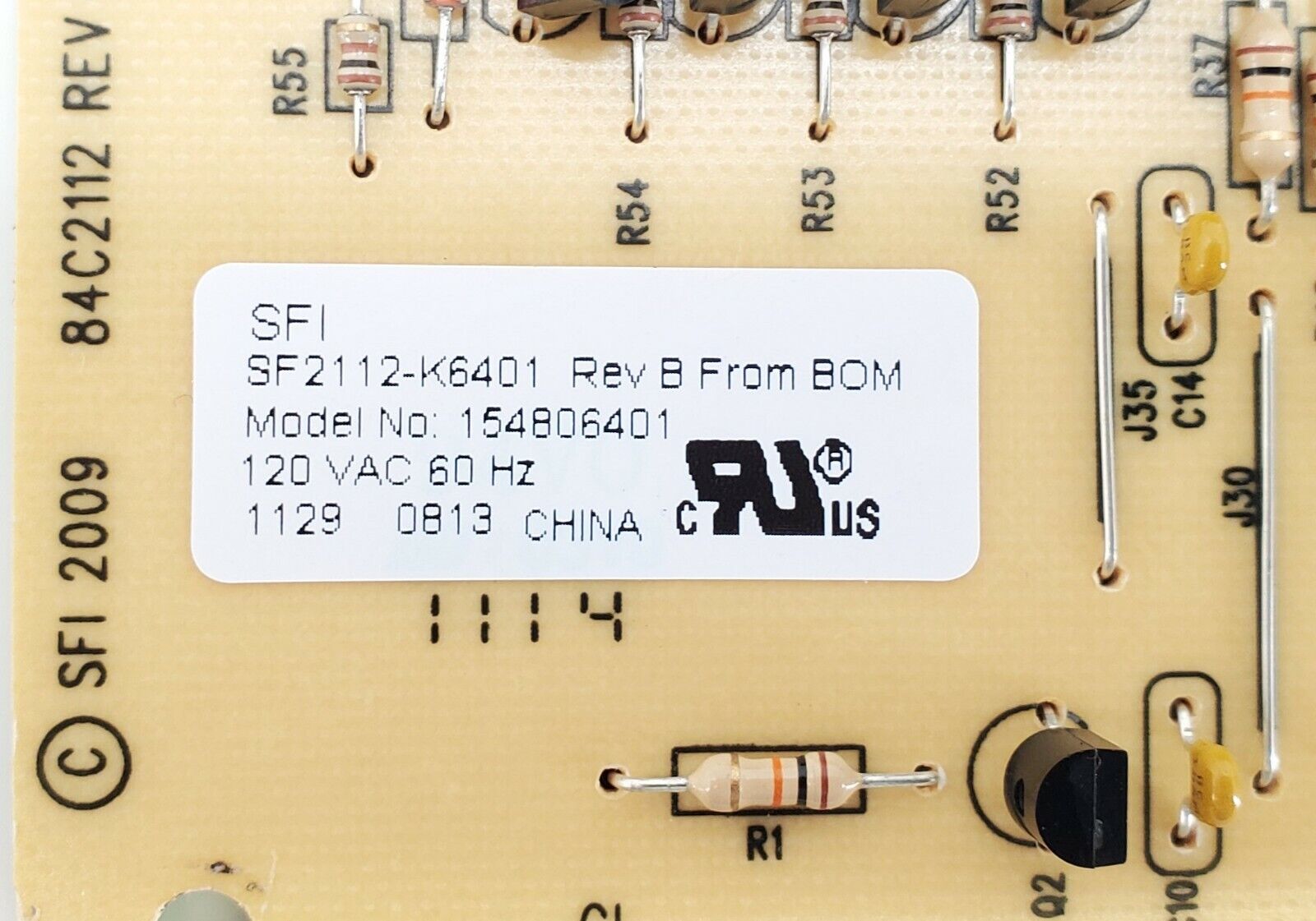 Frigidaire Dishwasher Control Board 154806401