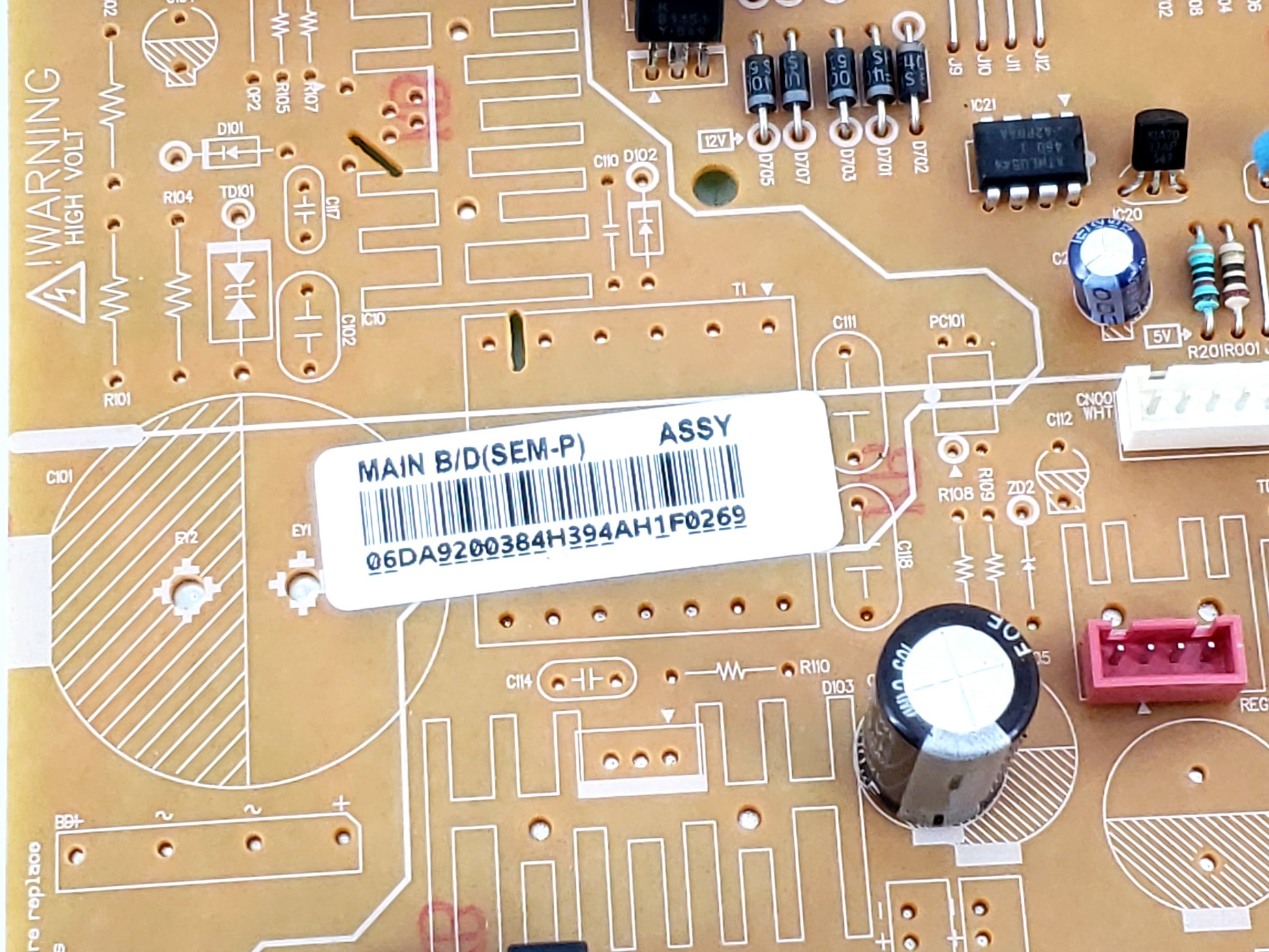 OEM  Samsung Refrigerator Control DA92-00384H