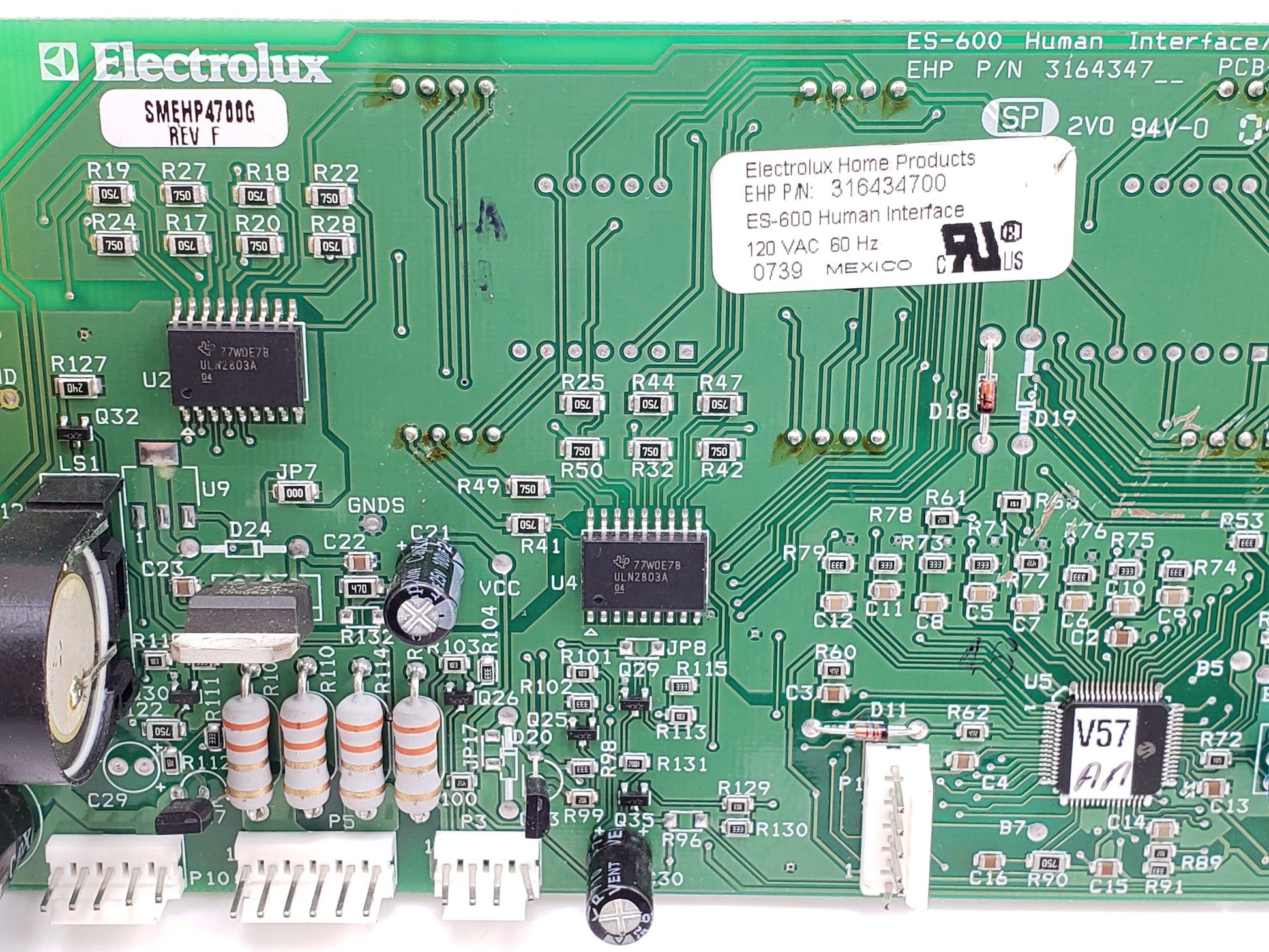 OEM  Electrolux Range Control 316434700