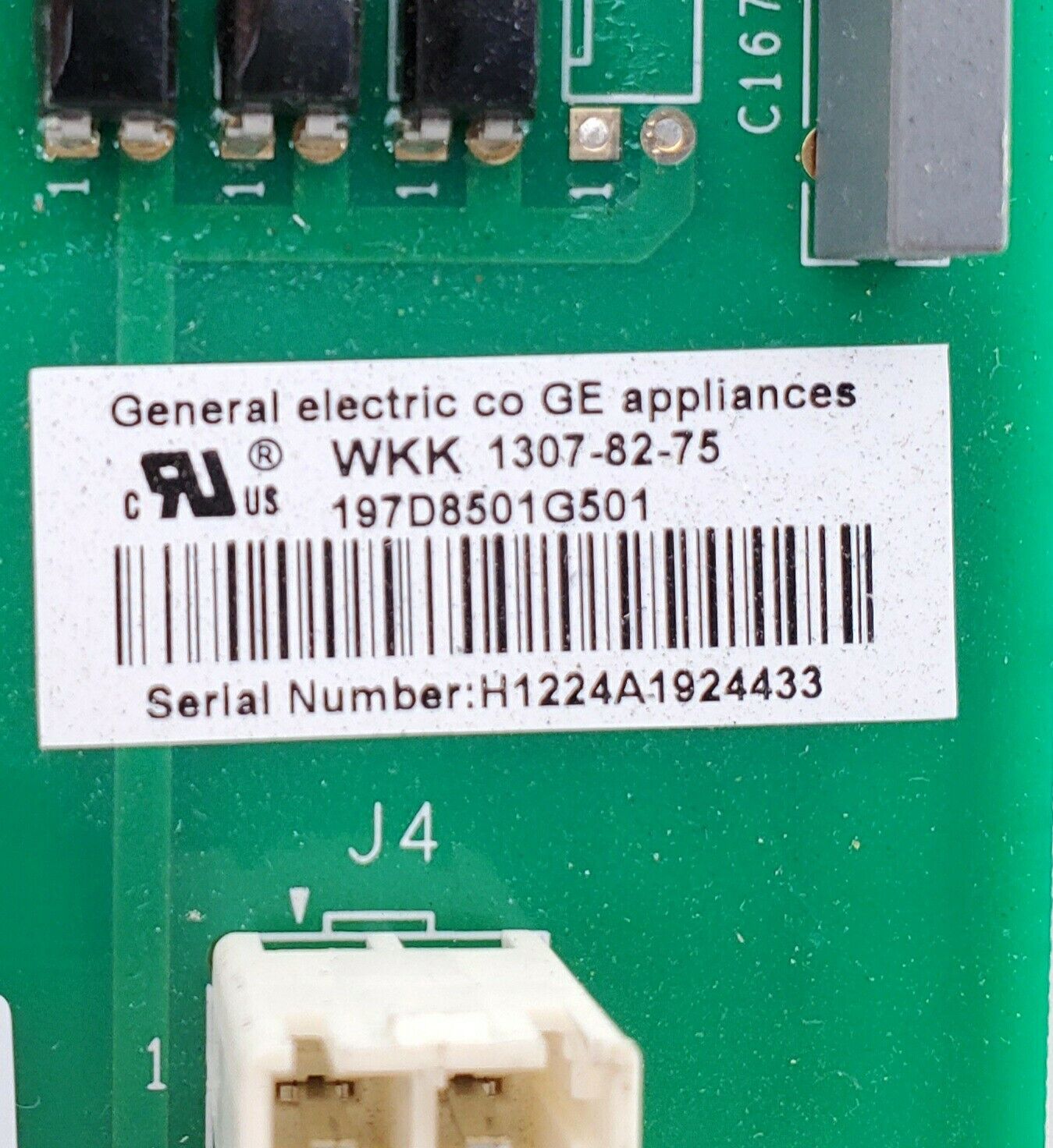 GE Refrigerator Control Board 197D8501G501
