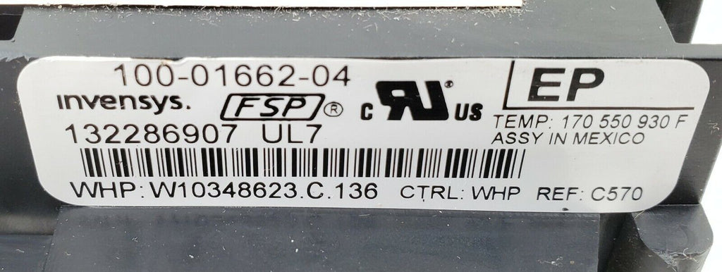 Whirlpool Range Control  Board W10348623