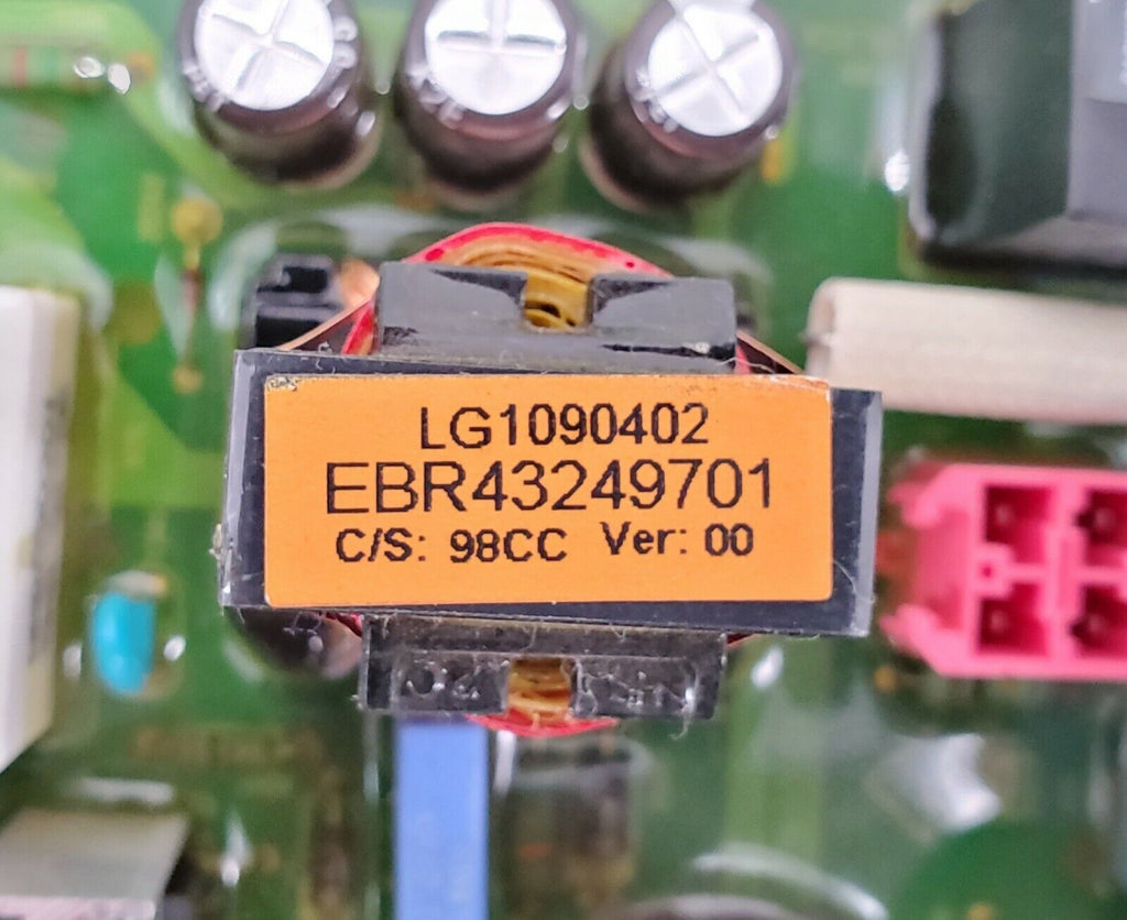 OEM  LG Washer Control EBR43249701