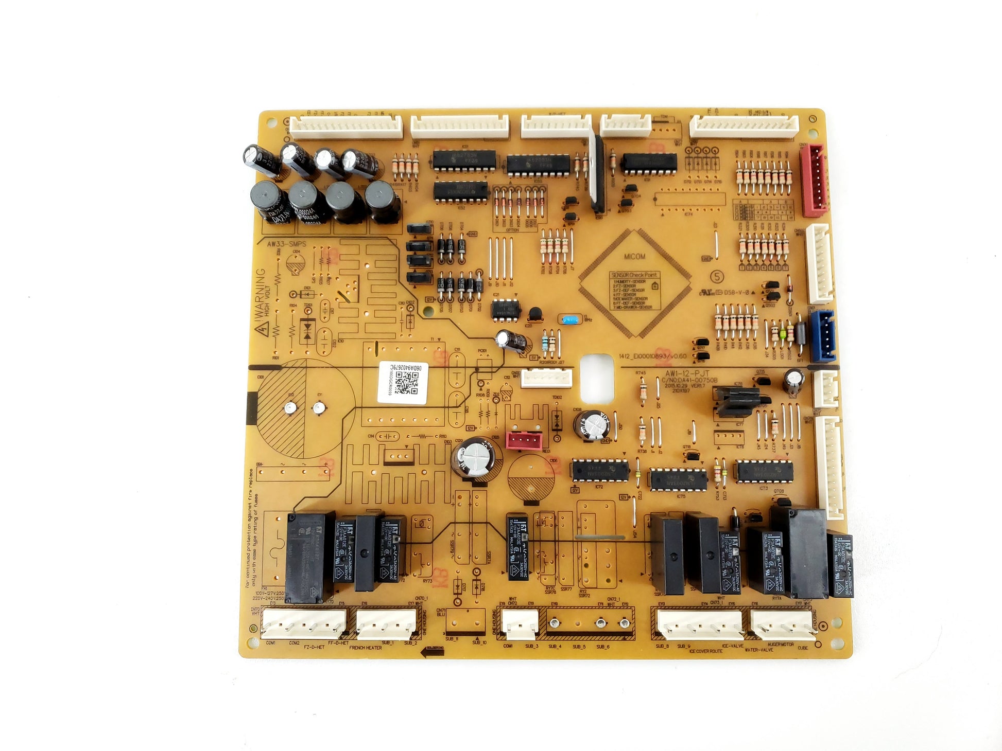 Samsung Refrigerator Control Board DA94-02679C