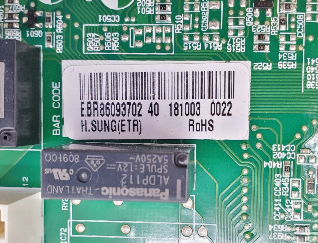 LG Refrigerator Control EBR86093702