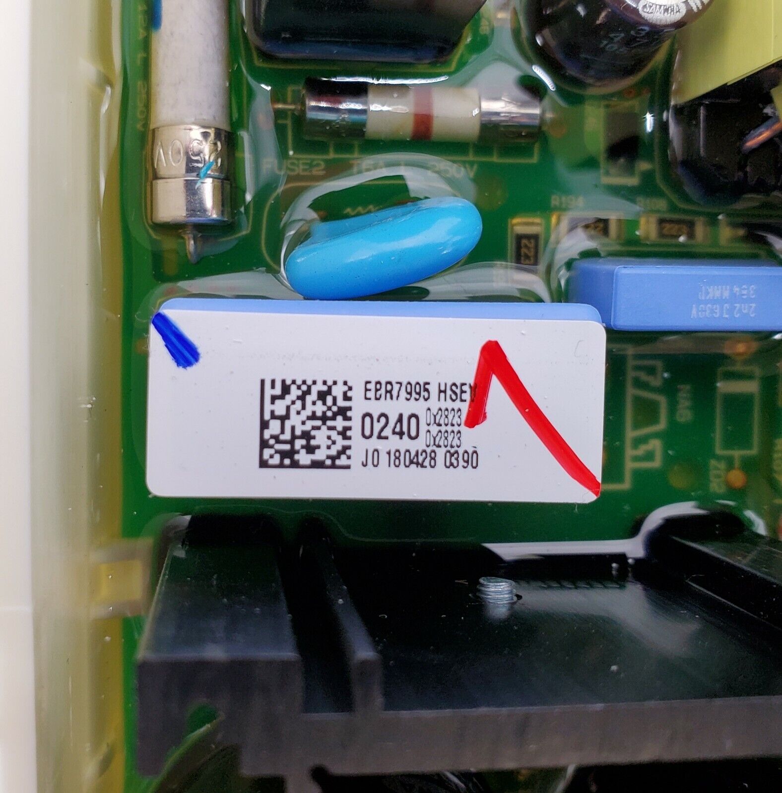 LG Washer Control  EBR79950240