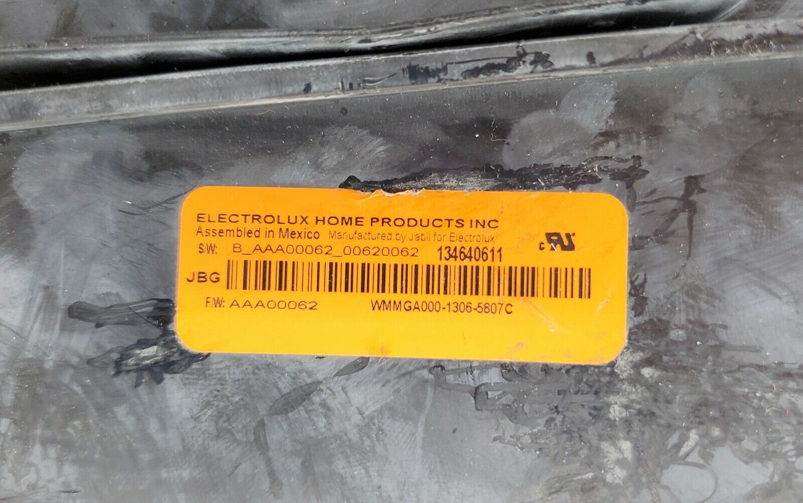 Electrolux Washer Control Board 134640611