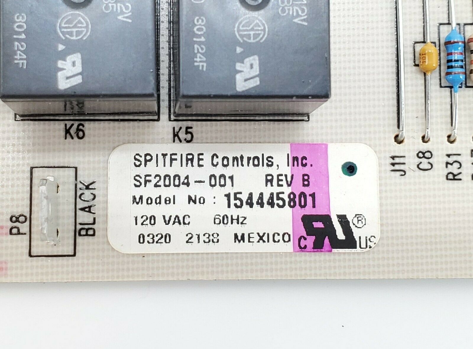 Frigidaire Dishwasher Control  154445801