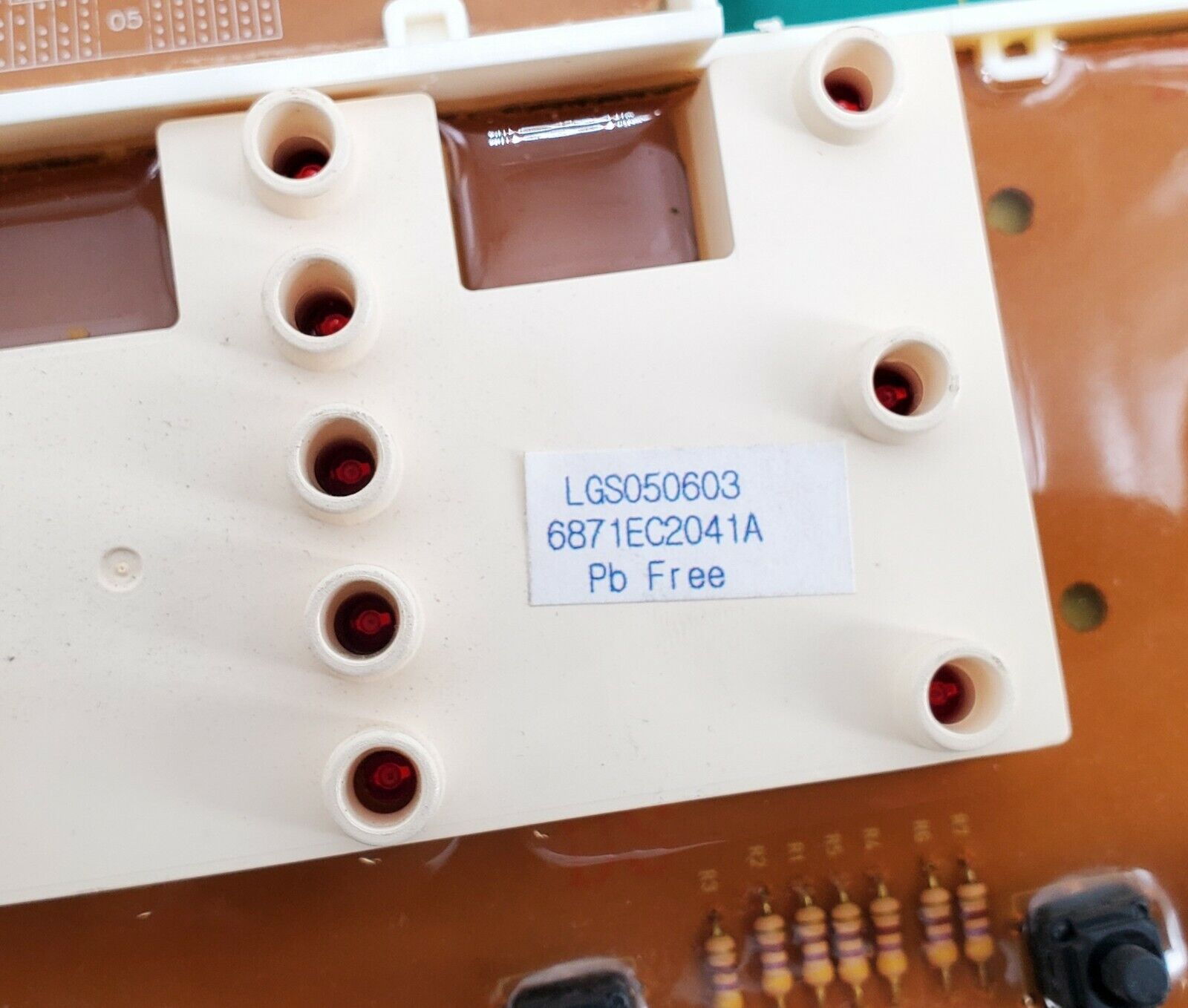 OEM  LG Washer Control 6871EC2041A
