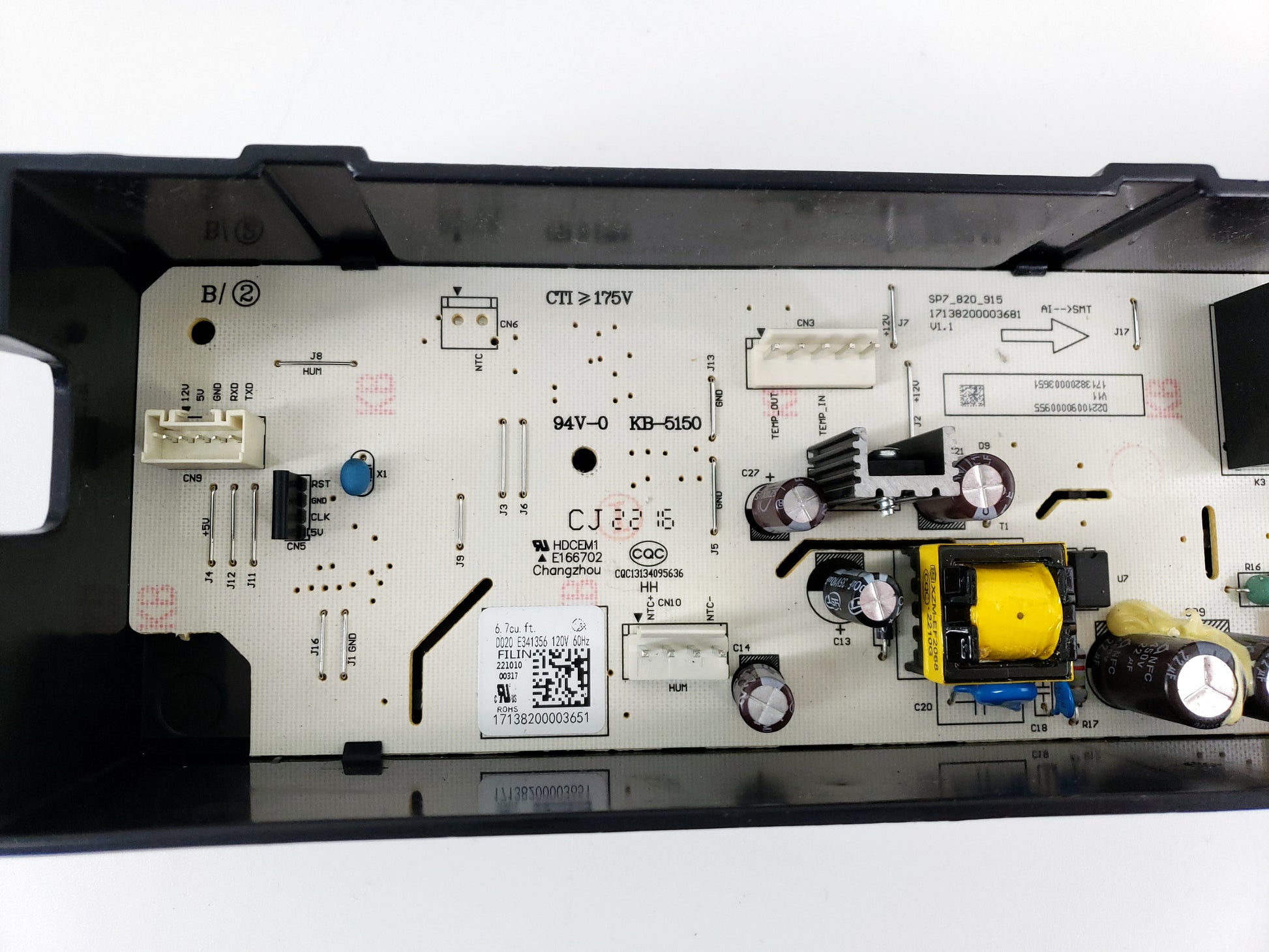 Midea Dryer Control Board 17138200003651
