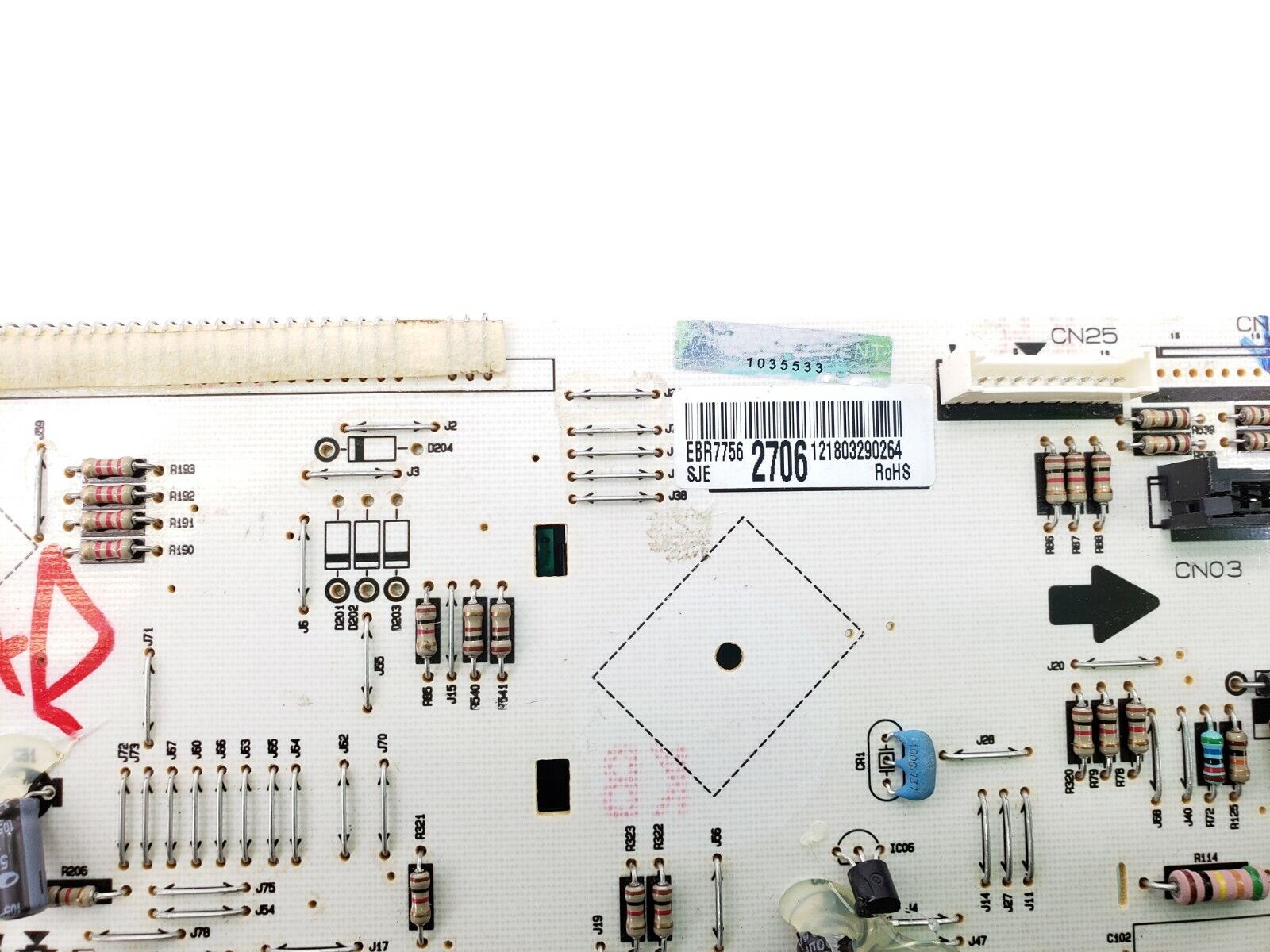 OEM  LG Range Control Board EBR77562706