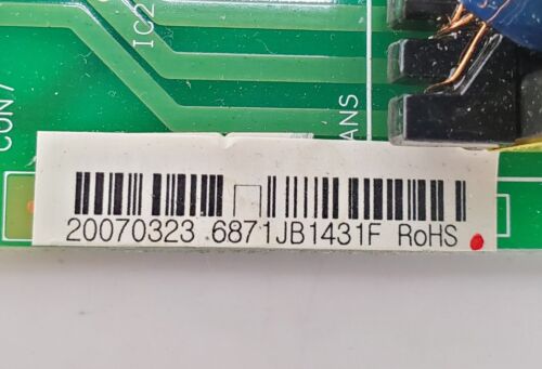 OEM  LG Control Board 6871JB1431F