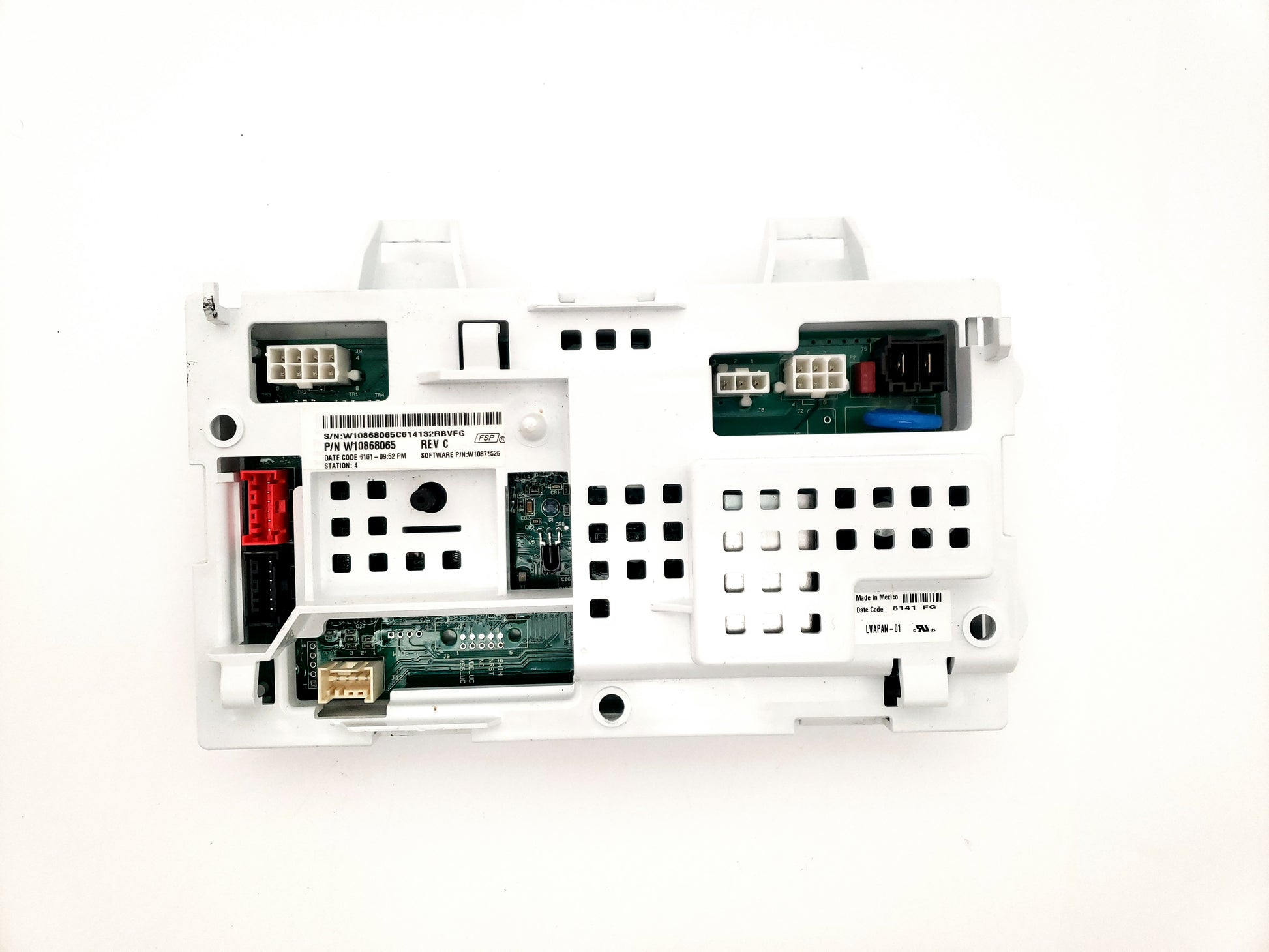 Whirlpool Washer Control W10868065
