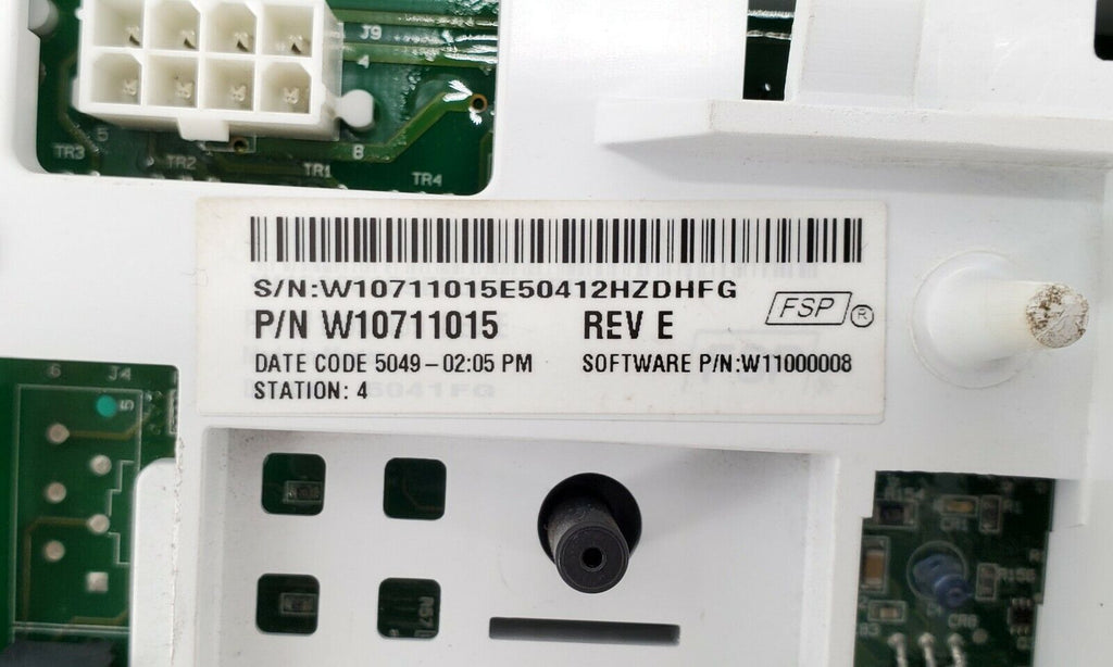 Whirlpool Washer Control  W10711015