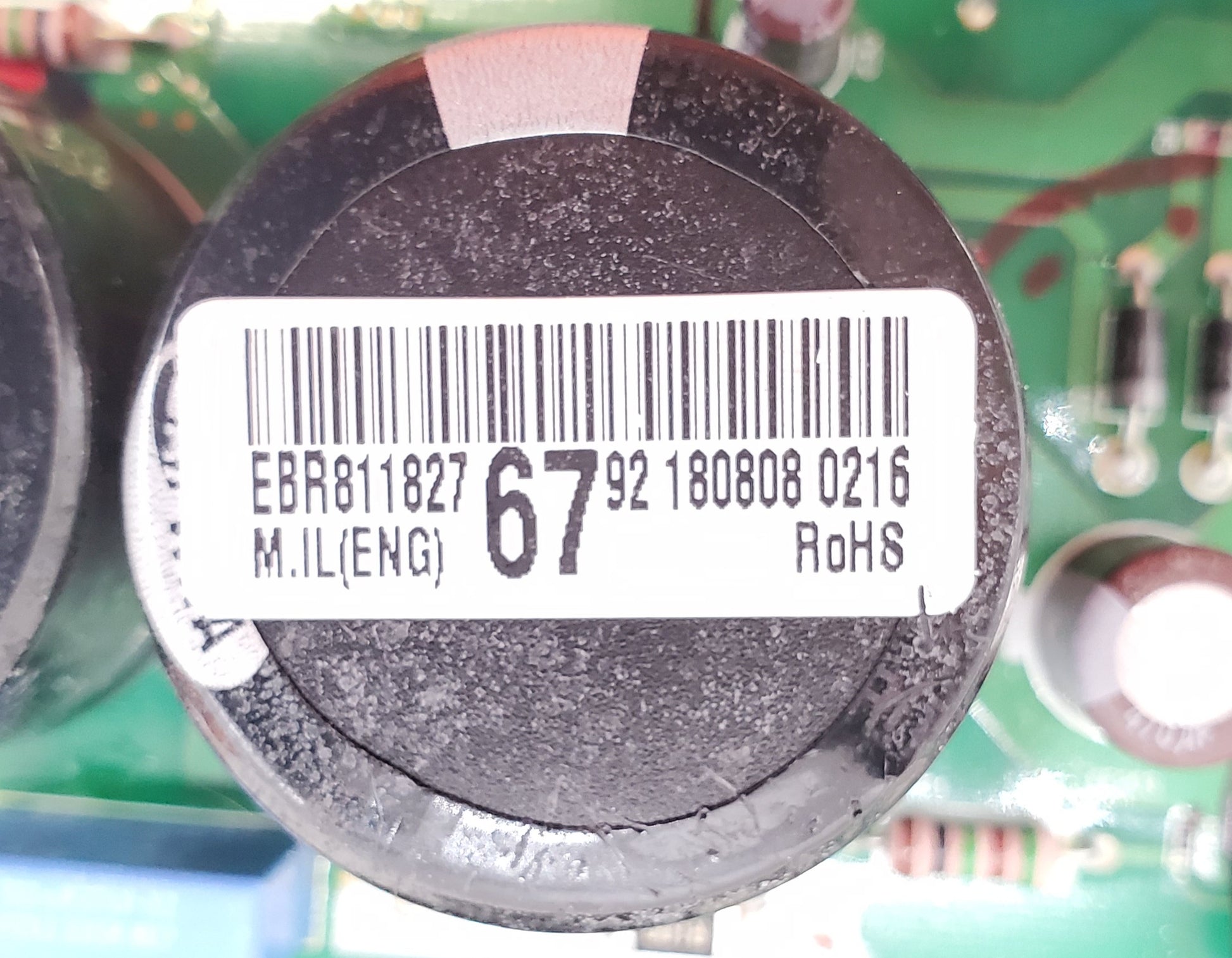 LG Refrigerator Control Board EBR81182767