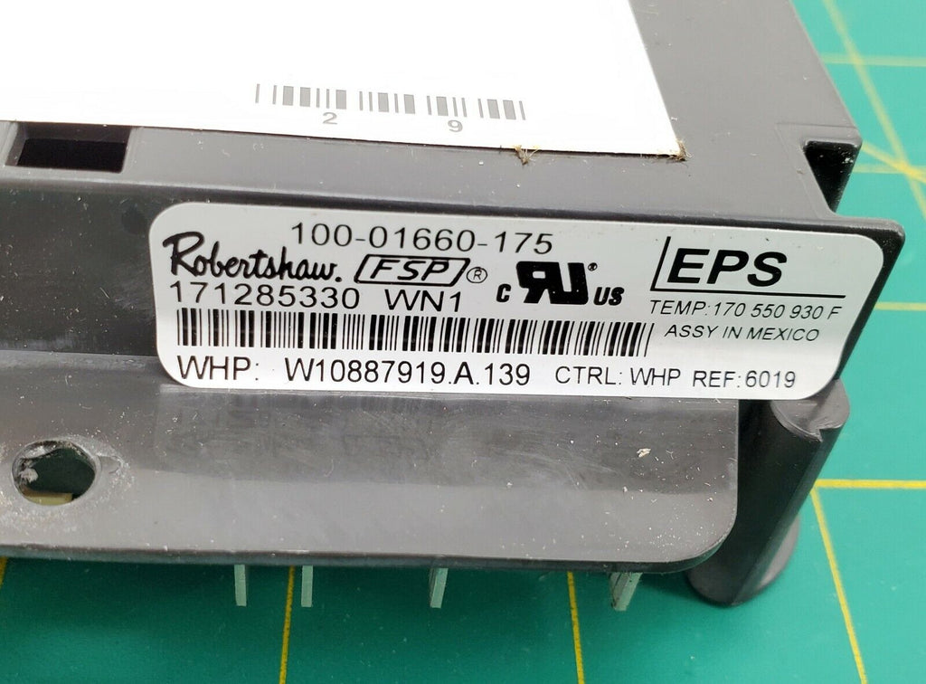 Whirlpool Range Control W10887919