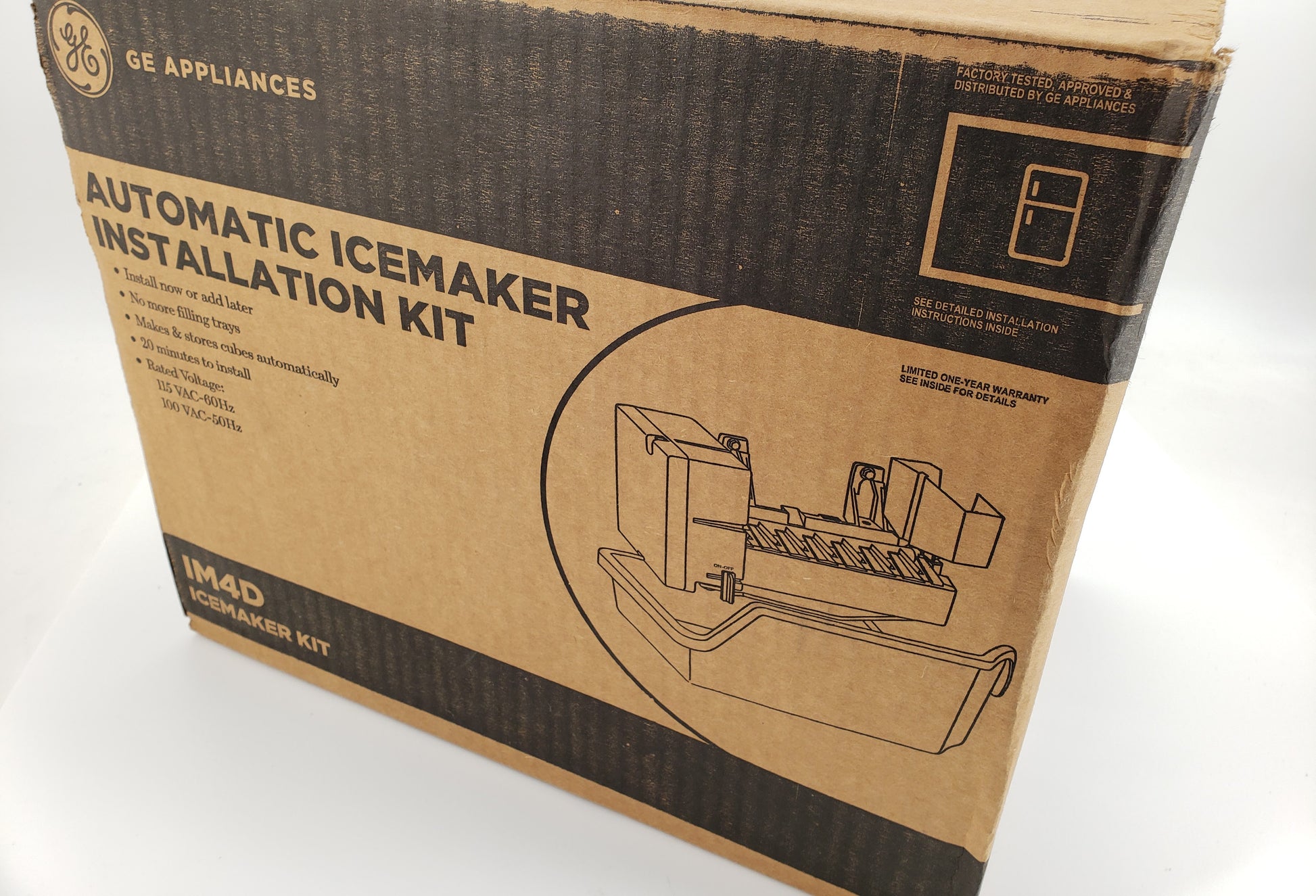 New  GE Refrigerator Ice Maker Kit IM4D