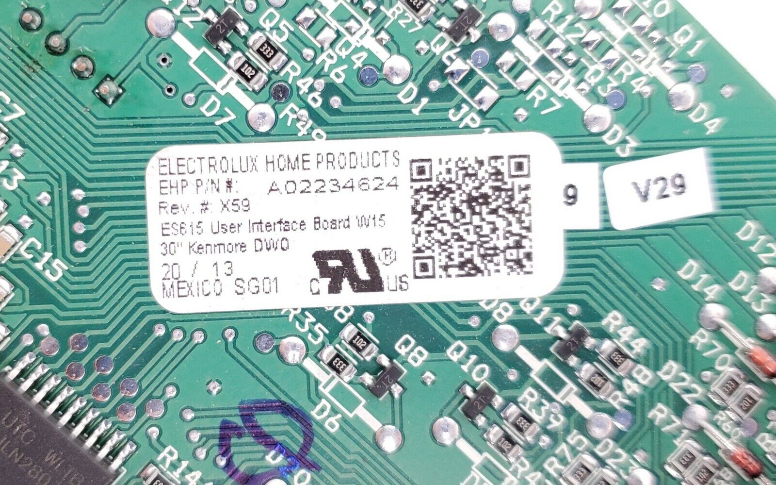 OEM  Frigidaire Range Control Board A02234624