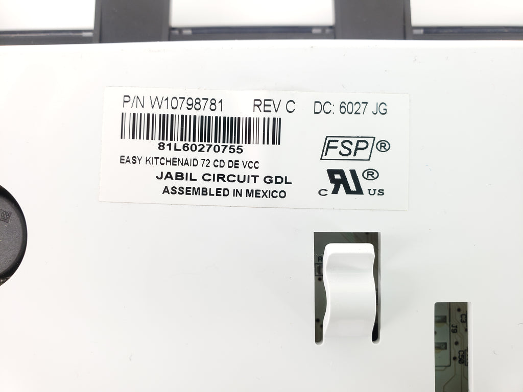 OEM  Whirlpool Refrigerator Interface  W10784395