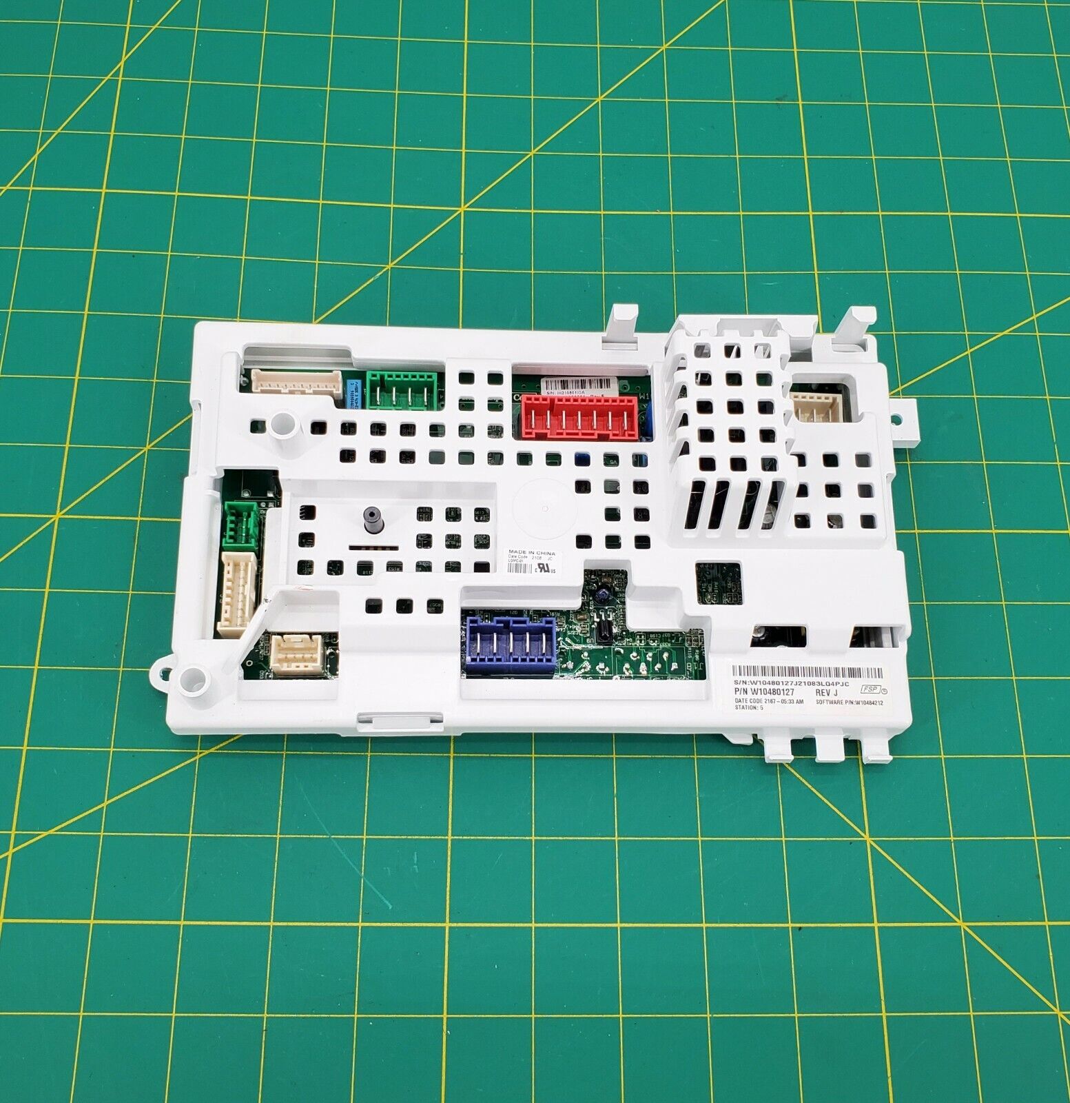 Whirlpool Washer Control Board W10480127