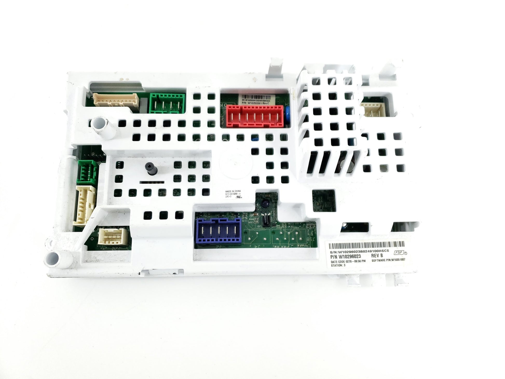 Whirlpool Washer Control Board W10296023