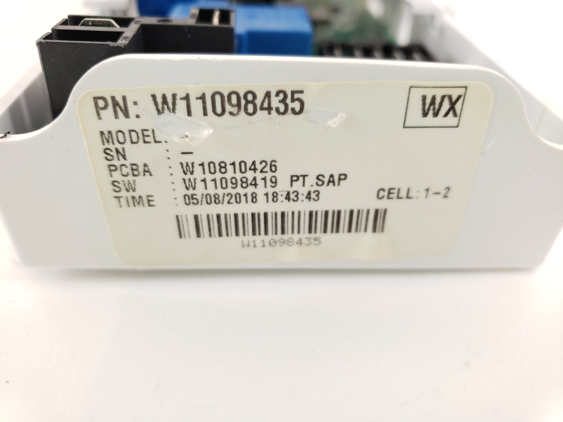 Whirlpool Dryer Control Board W11098435