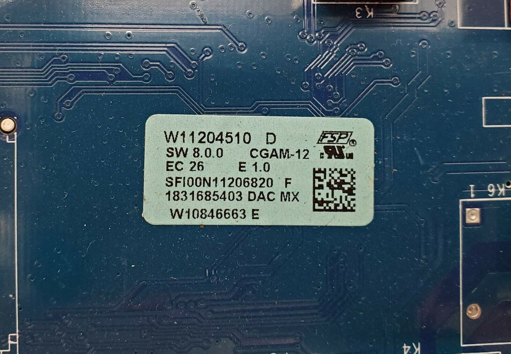 Maytag Range Control W11204510