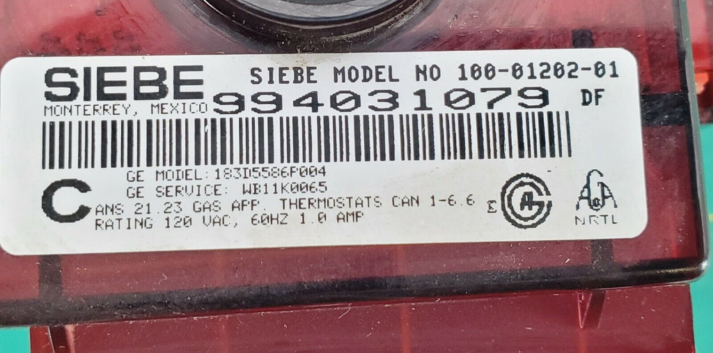 GE Range Control WB11K0065