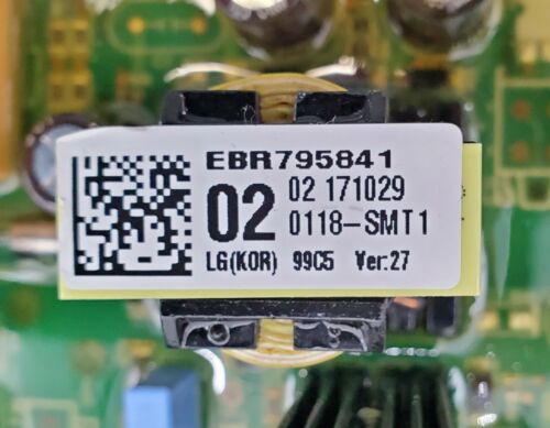 OEM LG Washer Control Board EBR79584102 Same Day Shipping & Lifetime Warranty