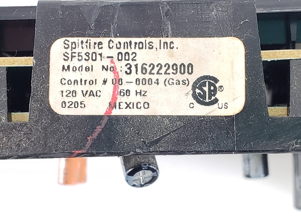 Frigidaire Range Control  316222900