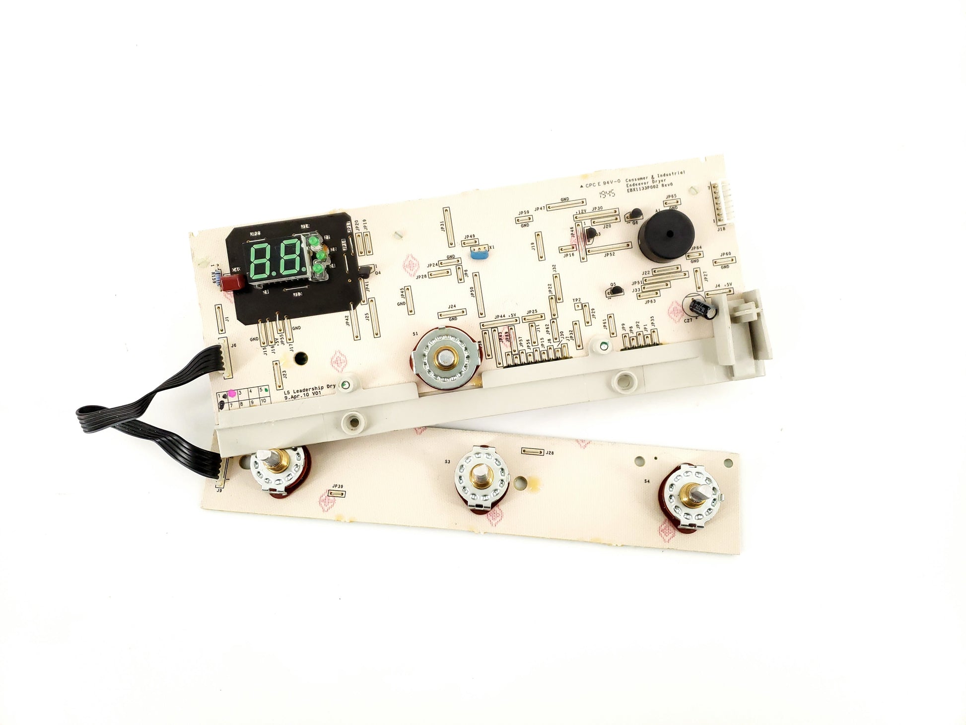 GE Dryer Control Board WE04M10004 (175D5393G003)