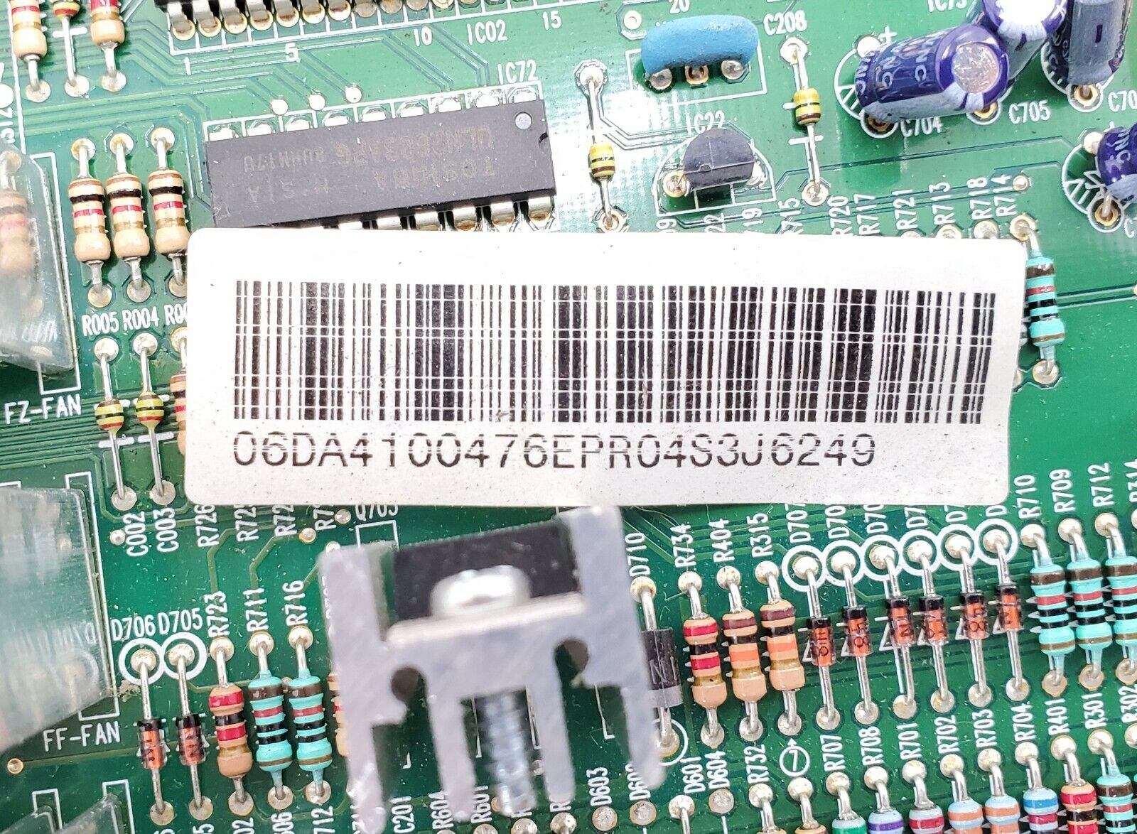 Samsung Refrigerator Control Board DA41-00476E