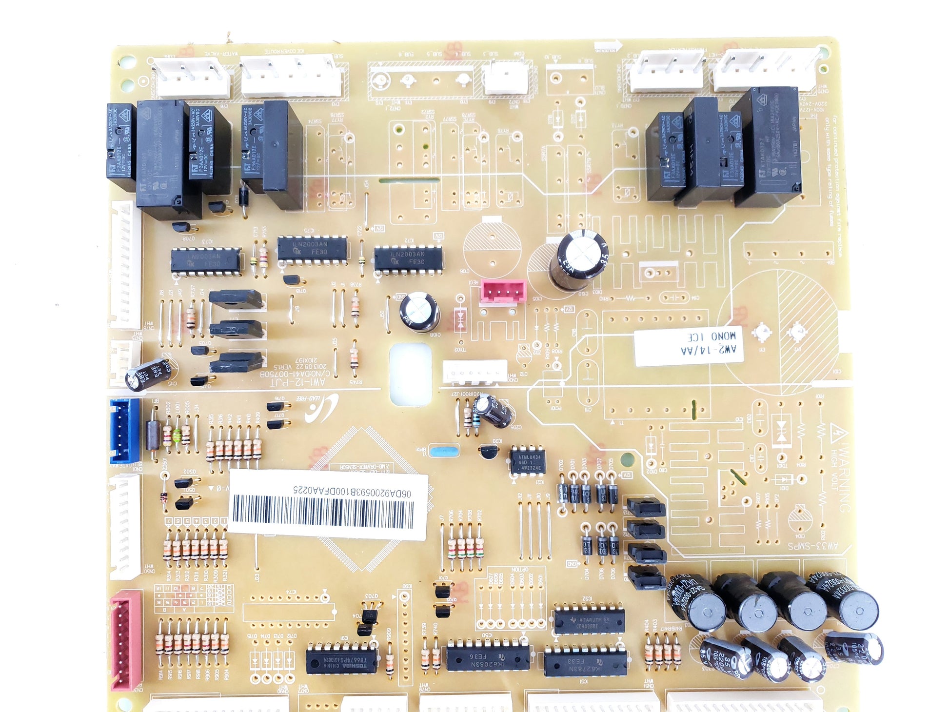 Samsung Refrigerator Control Board DA92-00593B