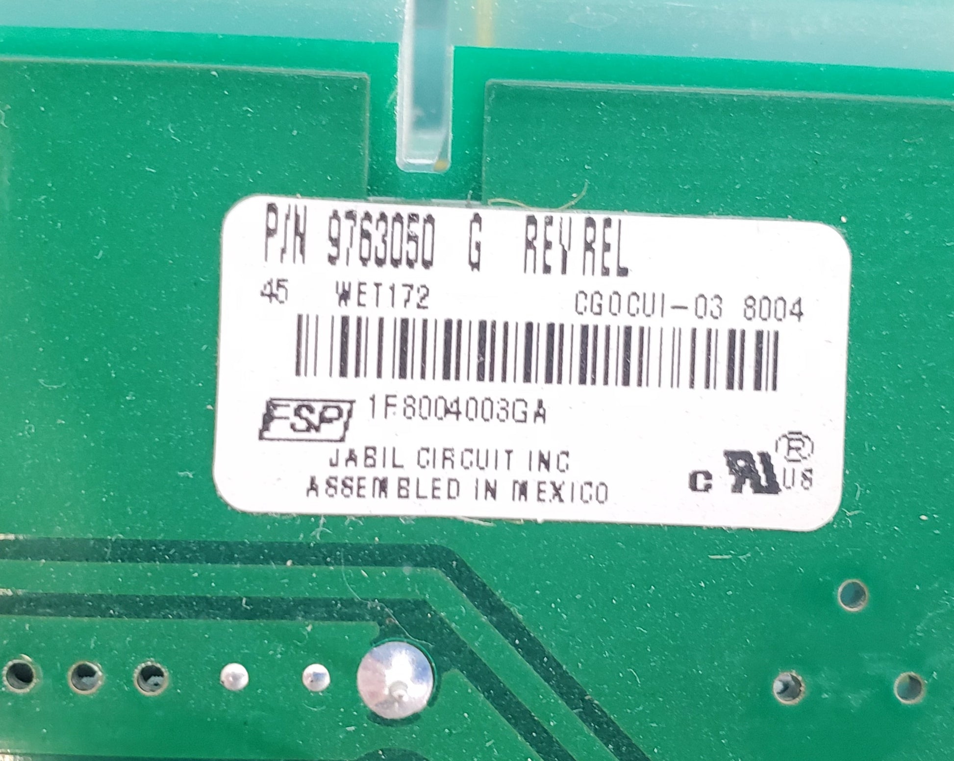 OEM  Whirlpool Range Control 9763050