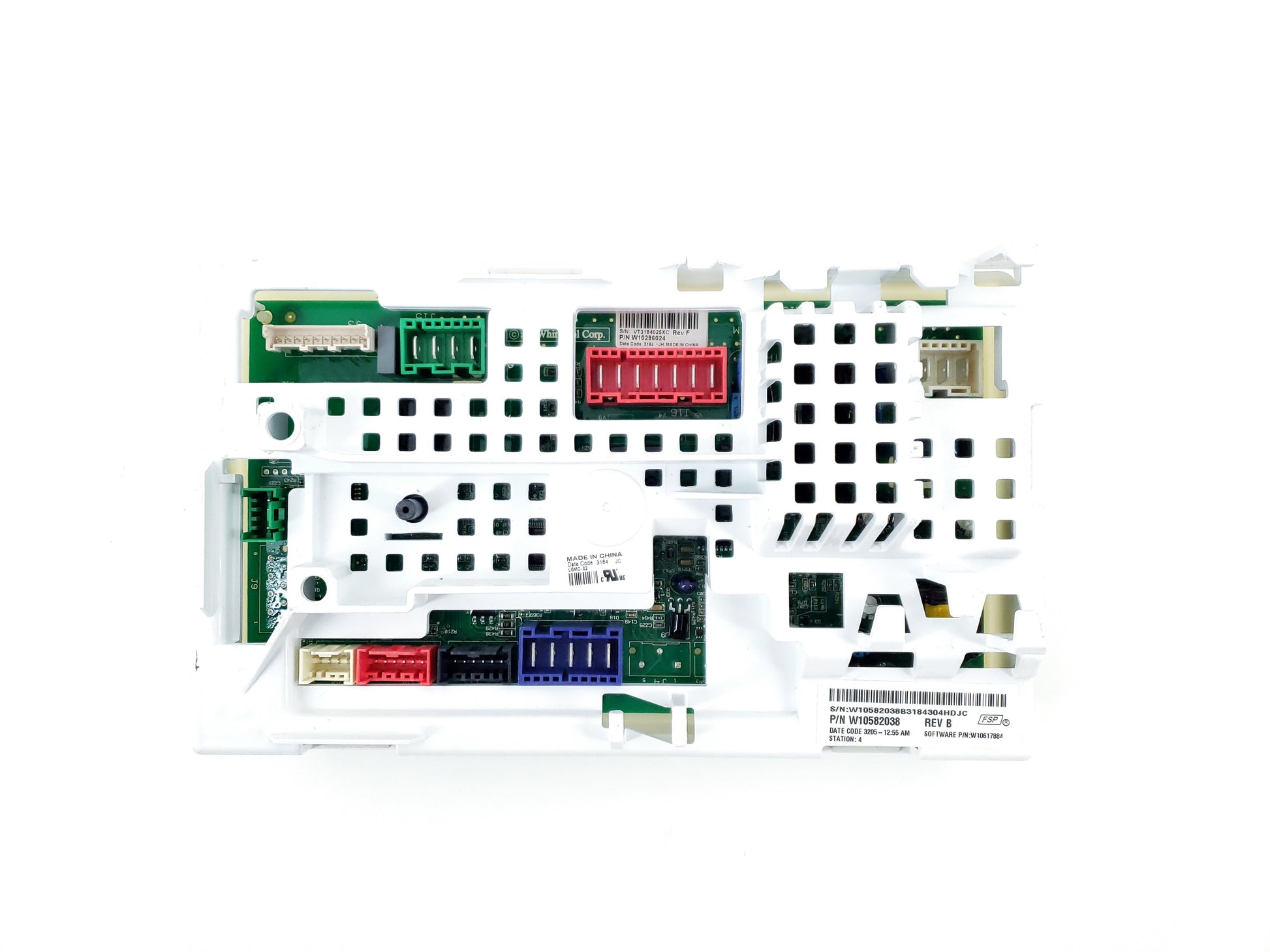 Whirlpool Washer Control Board W10582038