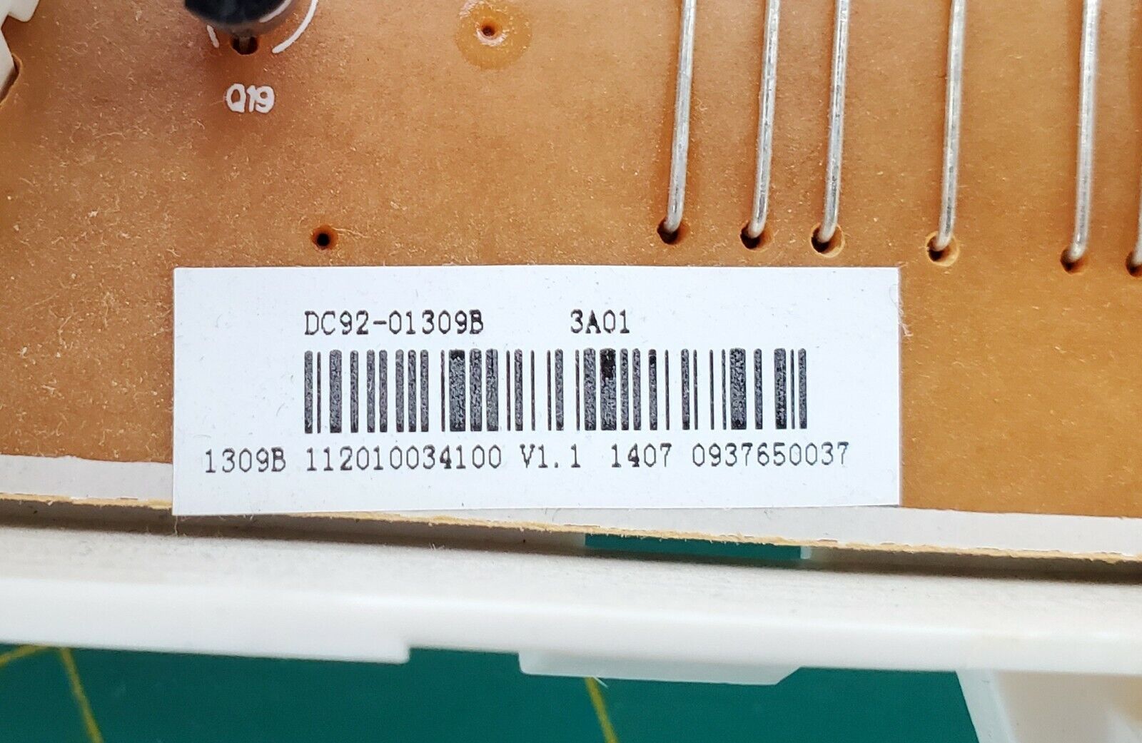 OEM Samsung Dryer Control DC92-01309B Same Day Ship & Lifetime Warranty
