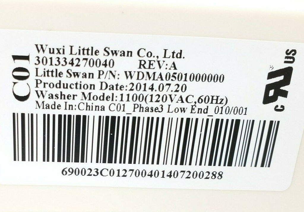OEM GE Washer Control Board 301334270040 Same Day Shipping & Lifetime Warranty