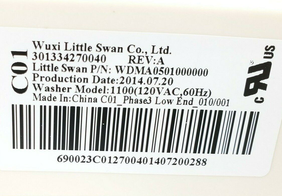 OEM GE Washer Control Board 301334270040 Same Day Shipping & Lifetime Warranty